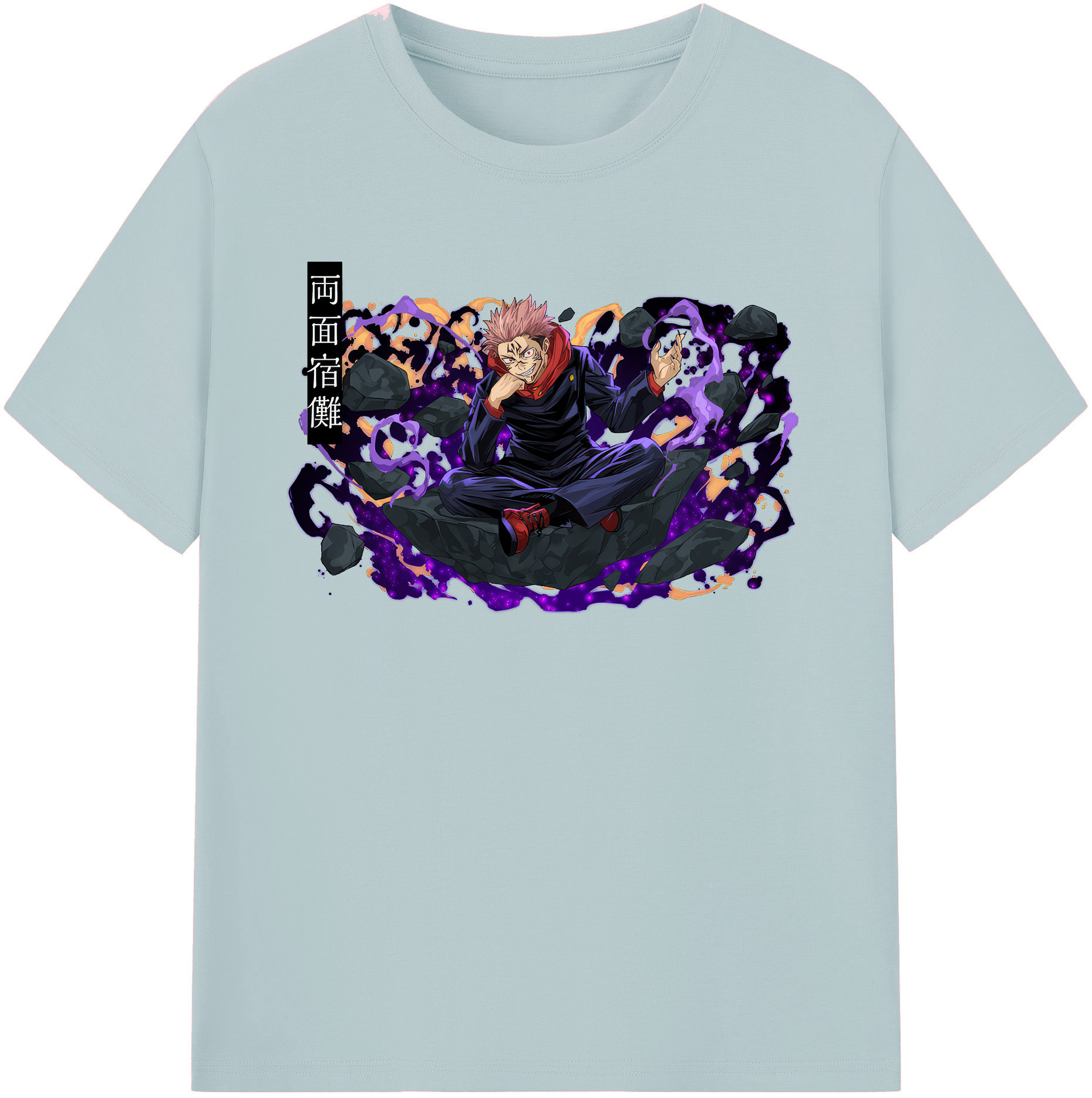（画像用） 呪術廻戦 Jujutsu Kaisen 綿100％半袖Tシャツ（フロントプリント）